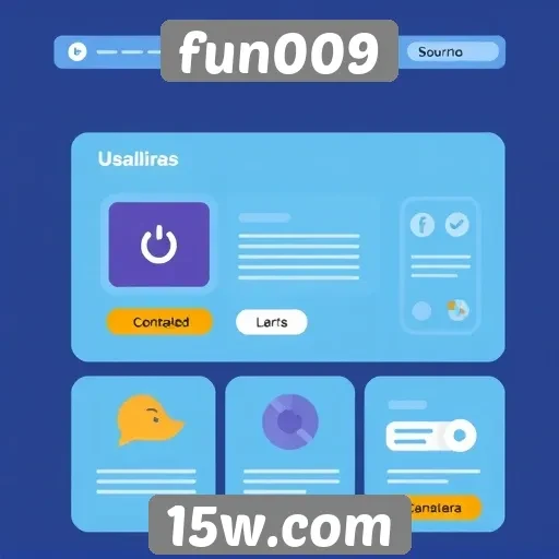 Avaliação da interface do usuário do site fun009